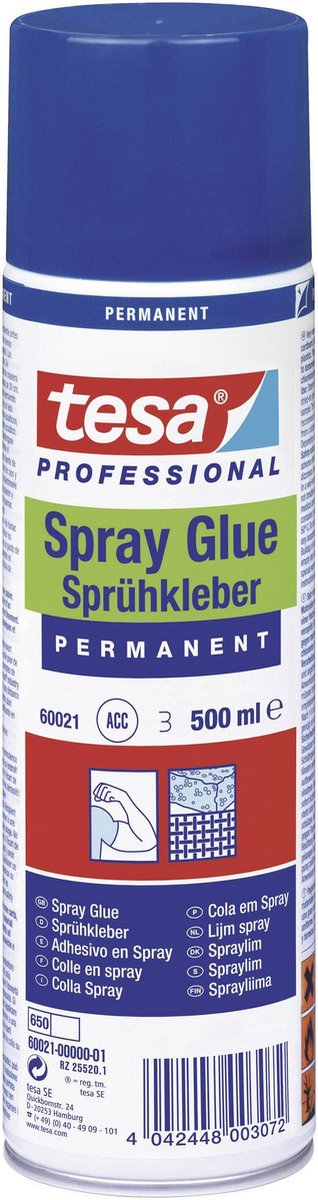 Quantore Kleber Tesa Spray Permanent 500 ml