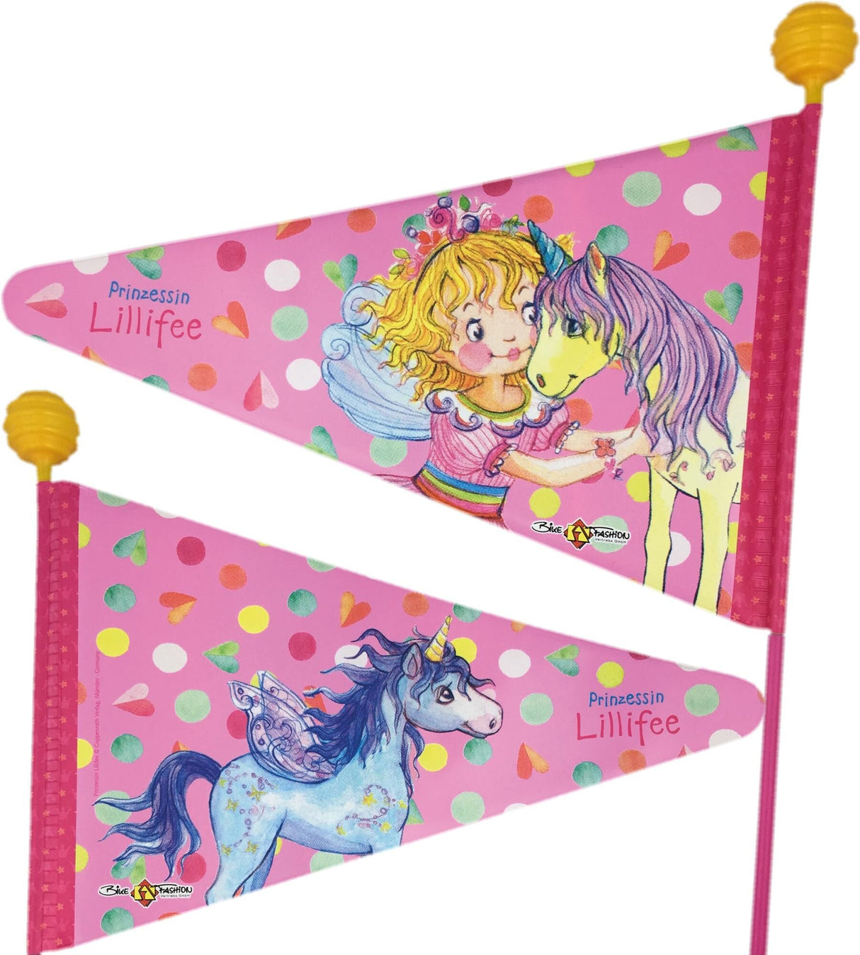 Bike Fashion Sicherheitsflagge Safety Flag Princess Lilifee
