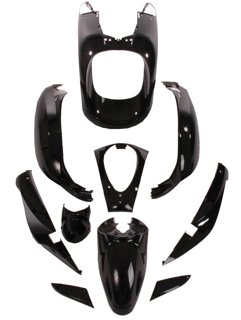 E-in Cap Set 10-teilige Schwarz | Sym Mio