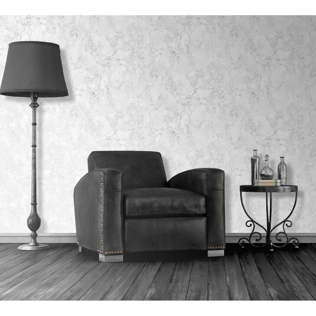 Niederländische Wandverkleidung Wallpaper Marmor Grey