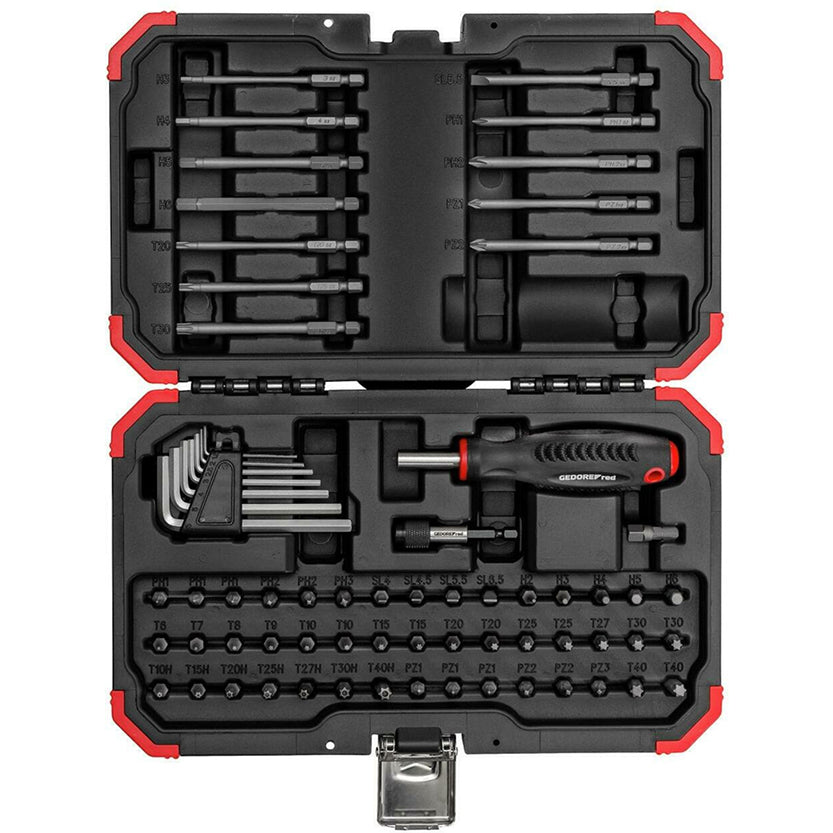 Gedore r33003067 | Bitsatz 1 4'' | in bmc | 67 Stk. 3301352