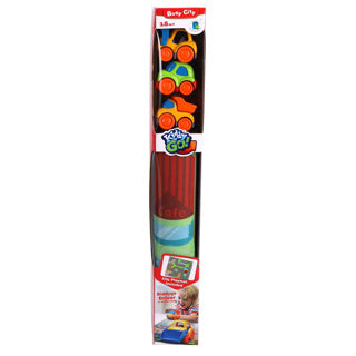 Kiddygo Kiddy Go Spielmatte mit 3 Autos Vorschule | 12 Stück