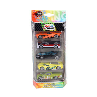 Rapid Wheels Auto-Druckguss-Farbwechsel, 5er-Pack | 4 Stück