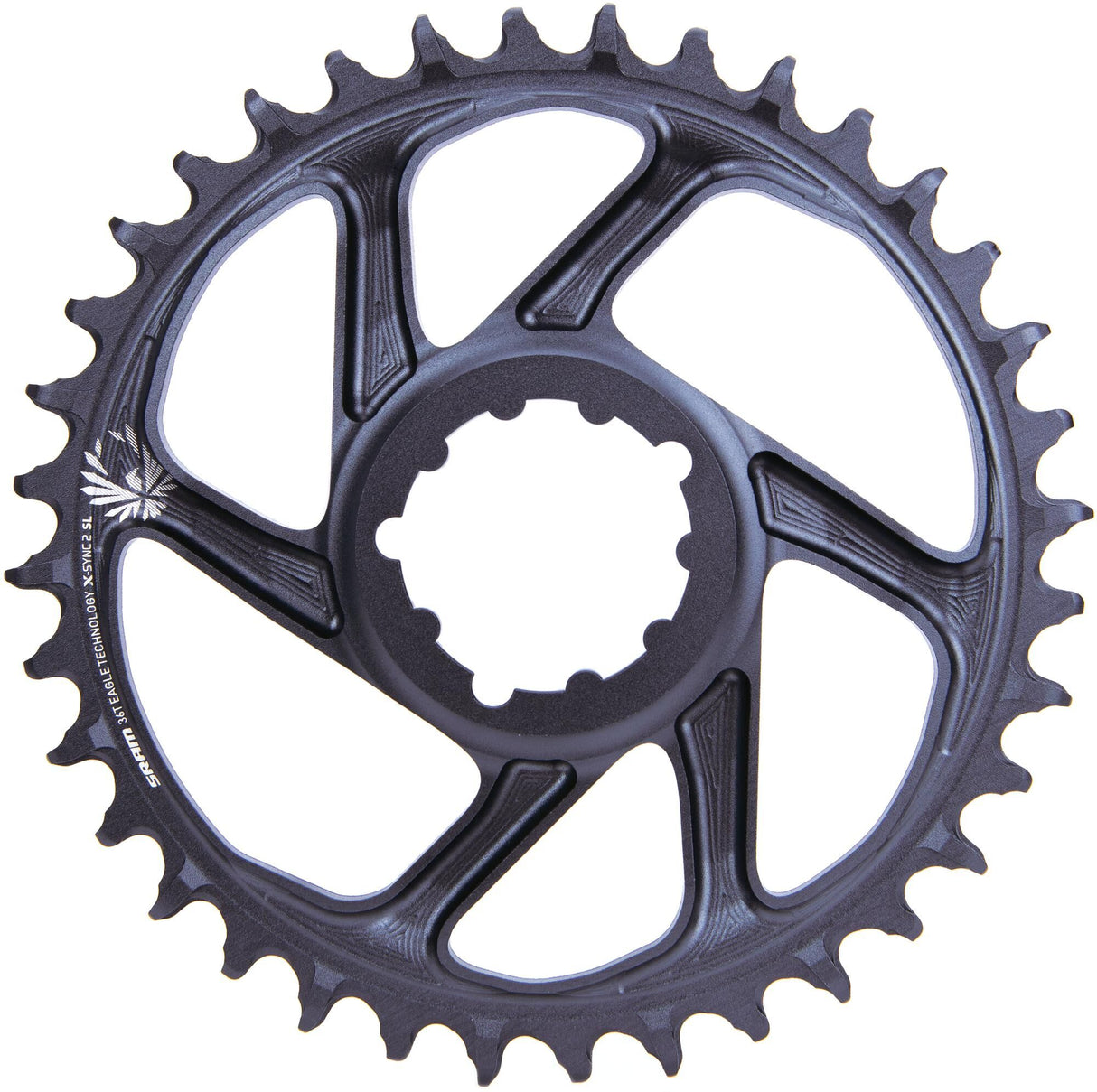 Sram Kettenblatt x-sync2 sl Kettenblatt x-sync2 sl 36t. Aluminium mondgrau