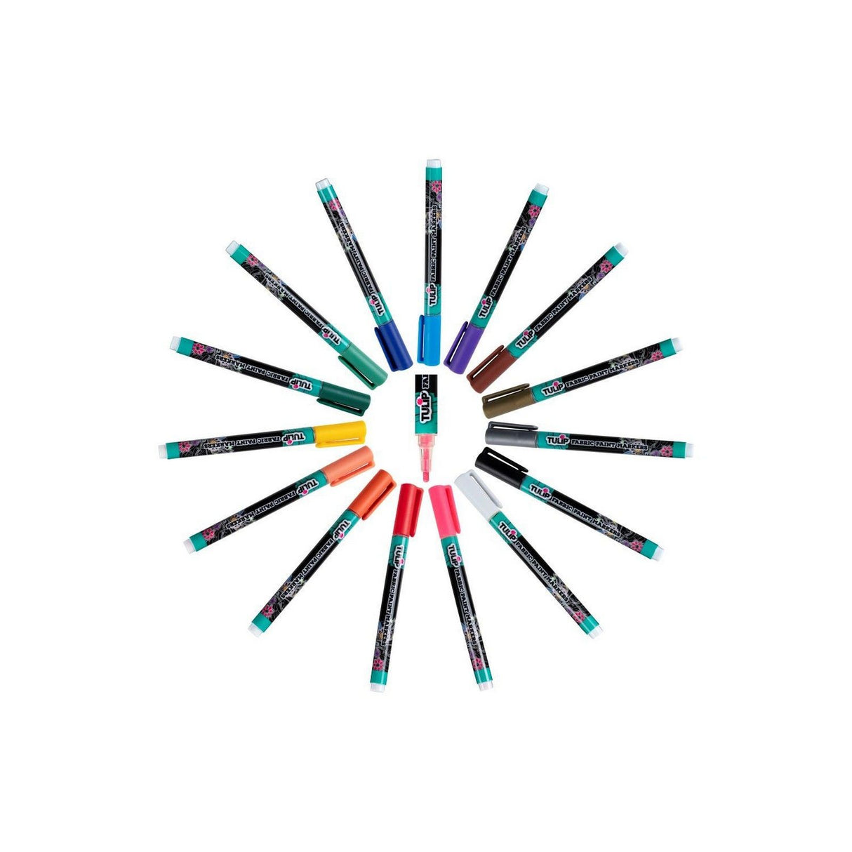 Tulip • Textilmarker deckend Regenbogen 15St.