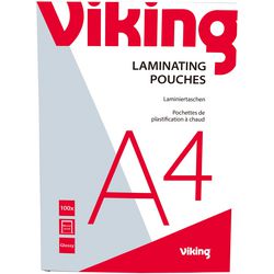Lamineerhoezen viking a4 glanzend 100 stuks