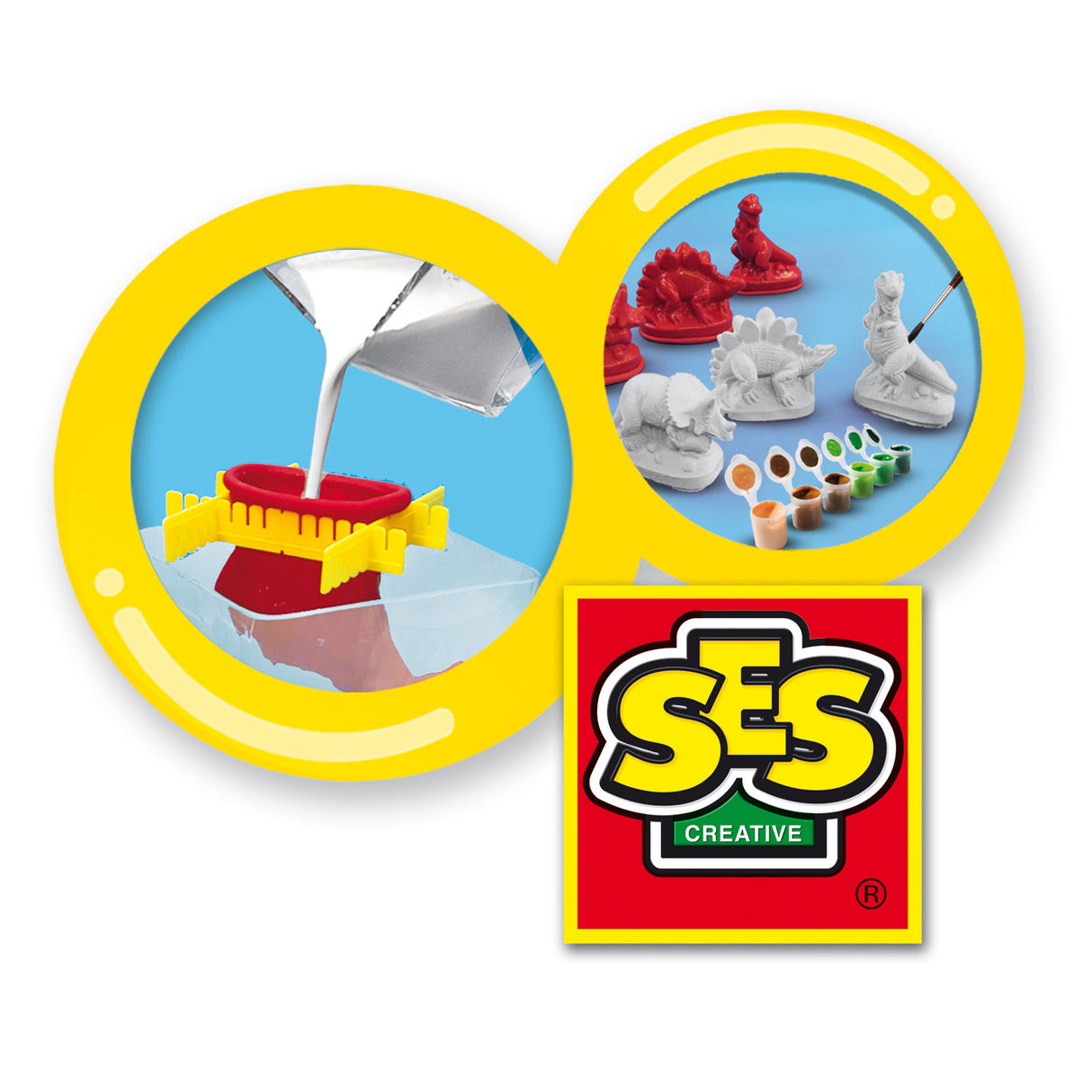 Ses Creative Ses Gipsabdruck – Dinosaurier