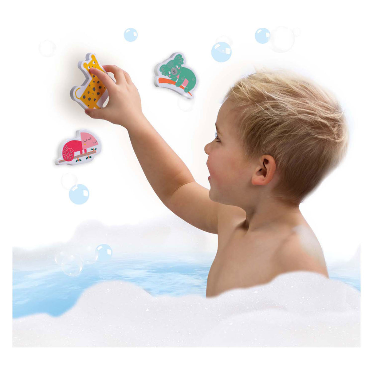 Sechs Badespielsets