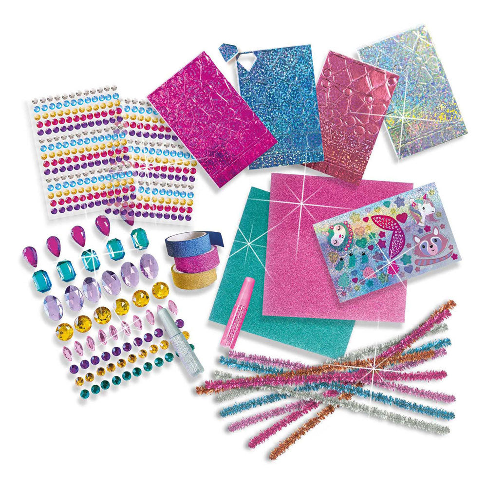Ses glitzernde Mega-Bastelbox