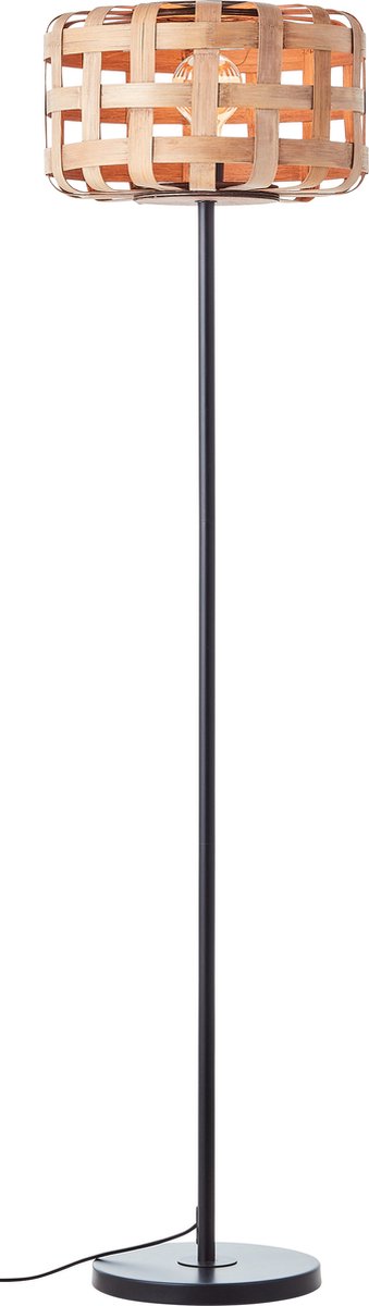 Brilliant Woodline – Stehleuchte – E27 max. 1 x 60 W – Naturschwarz
