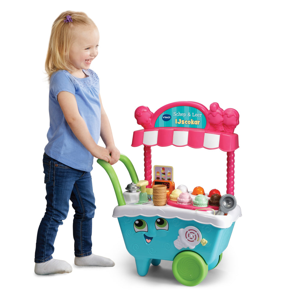 Vtech-Schaufel und Eiswagen aus Leder