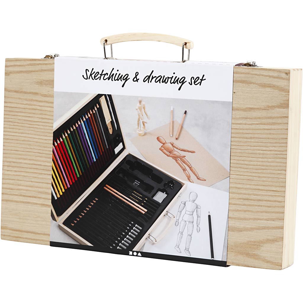 Kreativunternehmen https: www.cchobby.nl Sketch-and-Drawing-Set-verschiedene-Farben-1-teilig