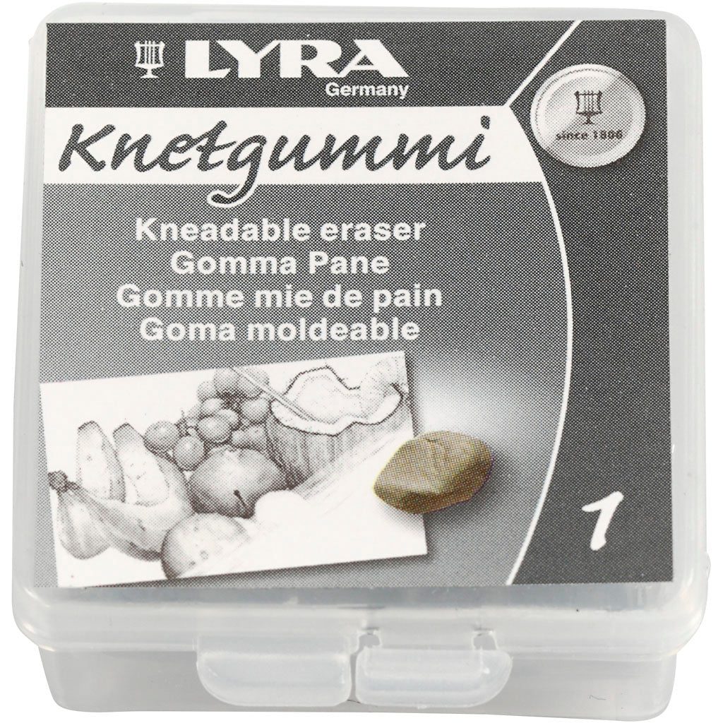 Lyra Knetradierer, Größe 30x30x10 mm, 1 Stück