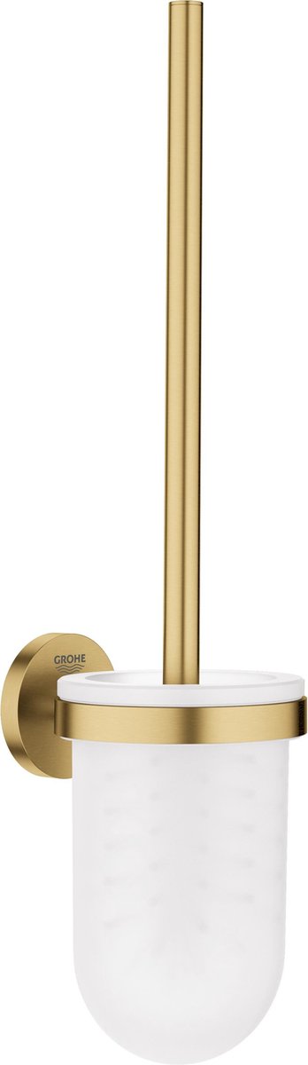 Grohe Essentials WC-Bürstengarnitur (Wandmodell) – Cool Sunrise Brushed (Mattgold)