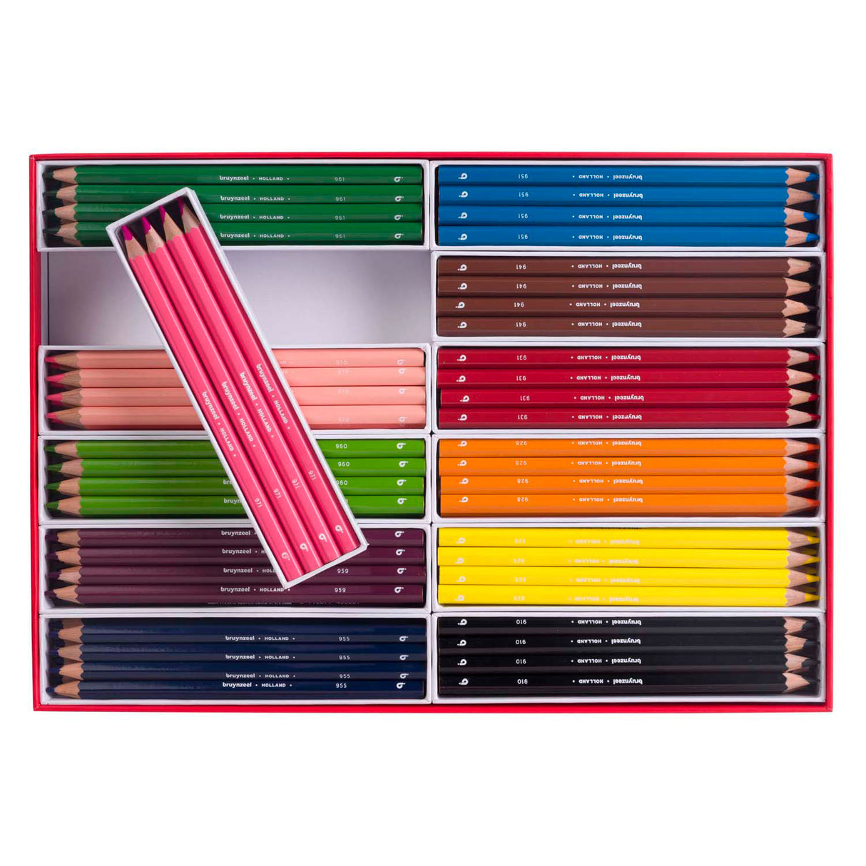 Bruynzeel Mega-Buntstiftset, 12x12 Farben