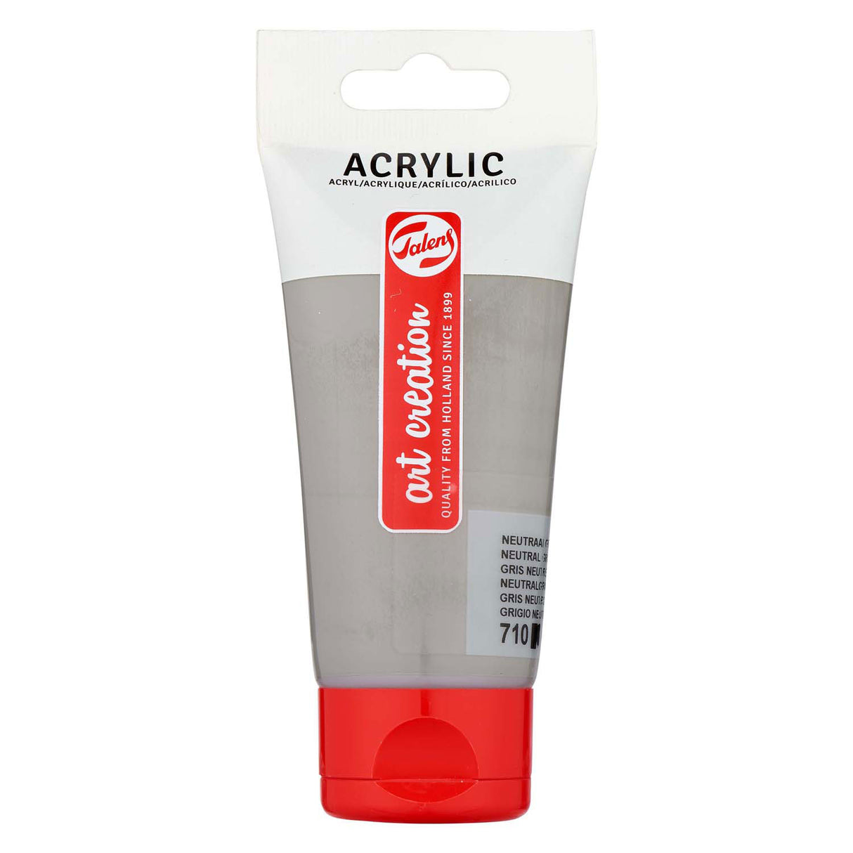 Talens Art Creation Acrylfarbe, Tube 75 ml, Neutralgrau 710
