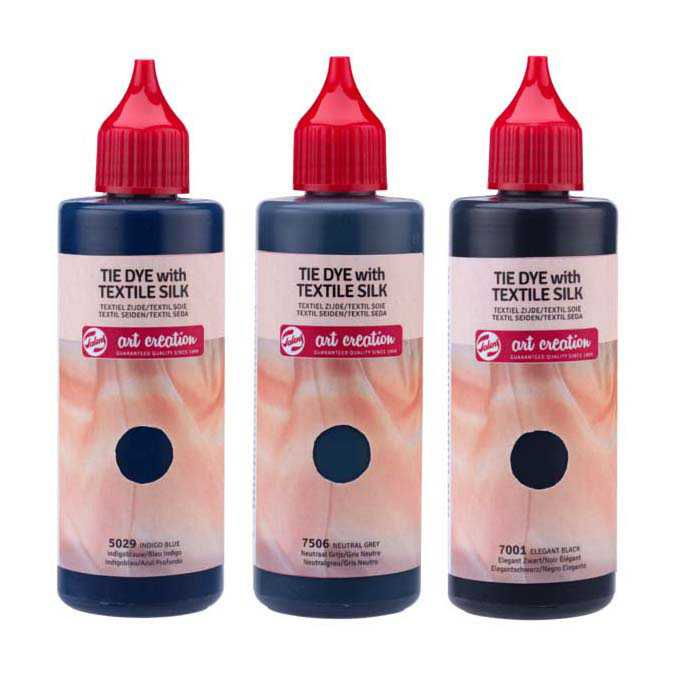 Talens Art Creation Tie-Dye-Set Schwarz, 3x85 ml