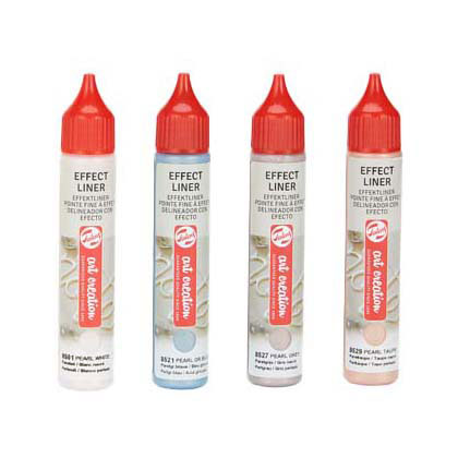 Talens Art Creation Effectliner Set 4x28ml Spezialitäten Pearl