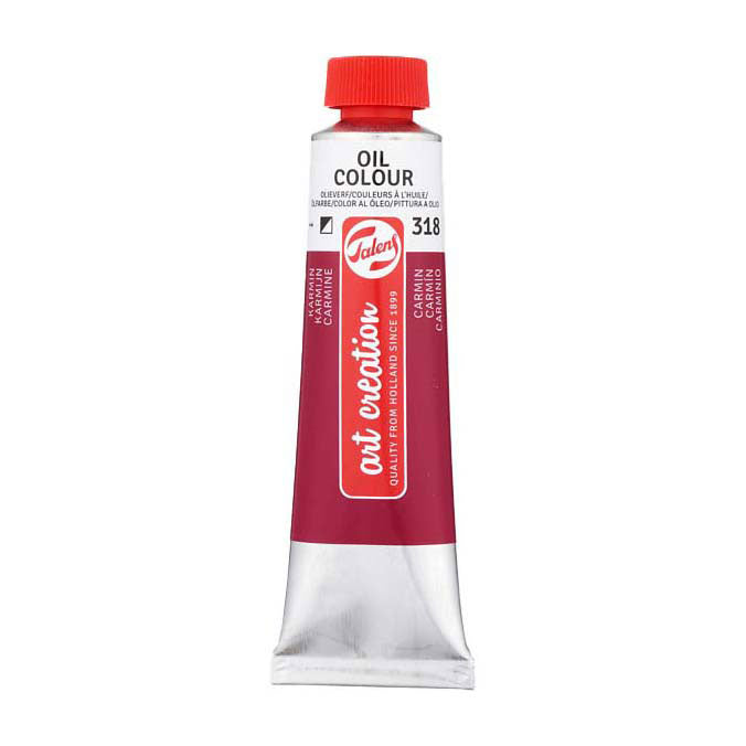 Talens Art Creation Ölfarbe, Tube 40 ml, Karminrot 318