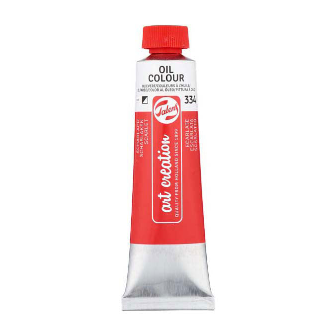 Talens Art Creation Ölfarbe, Tube 40 ml, Scharlachrot 334