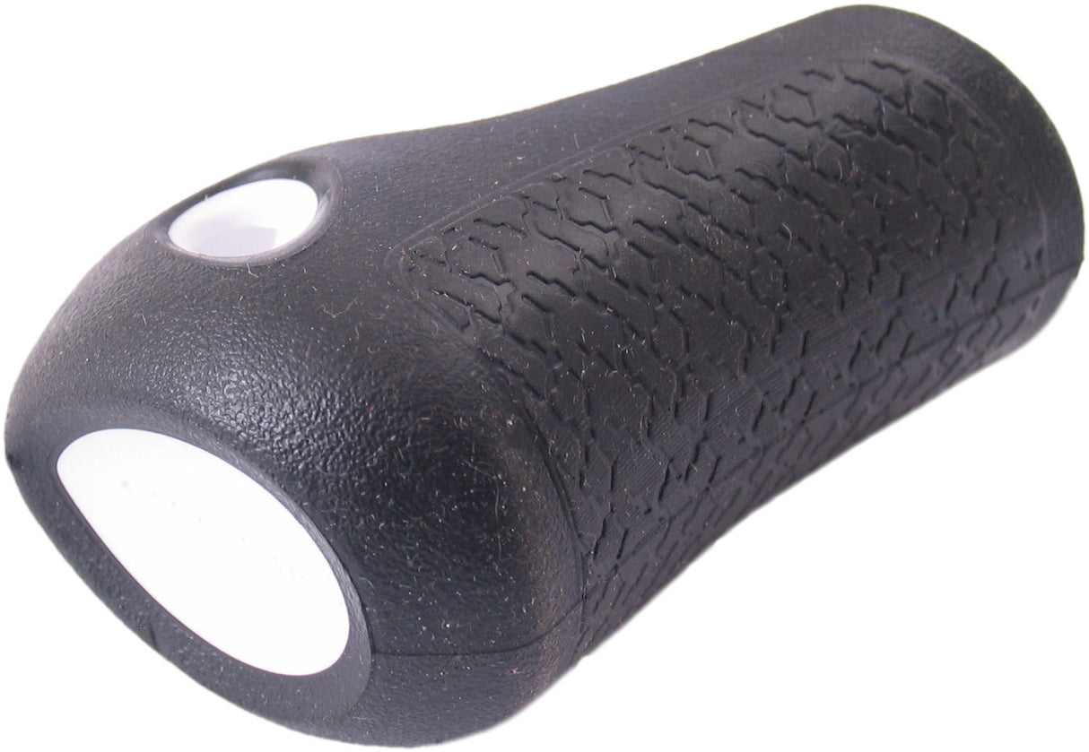 Gazelle Griff links Basis 88 mm - schwarz mit weißen Rohrleitungen