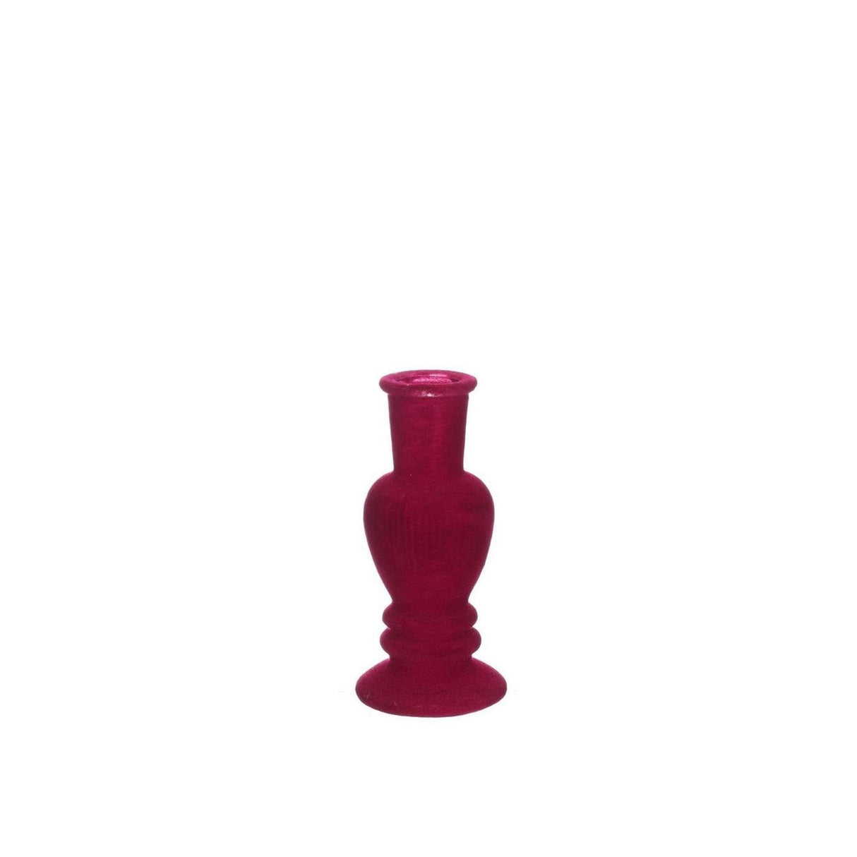 Ideen 4 Jahreszeiten Kerzenständer Vase Venedig Samt Kirsche ø6cm