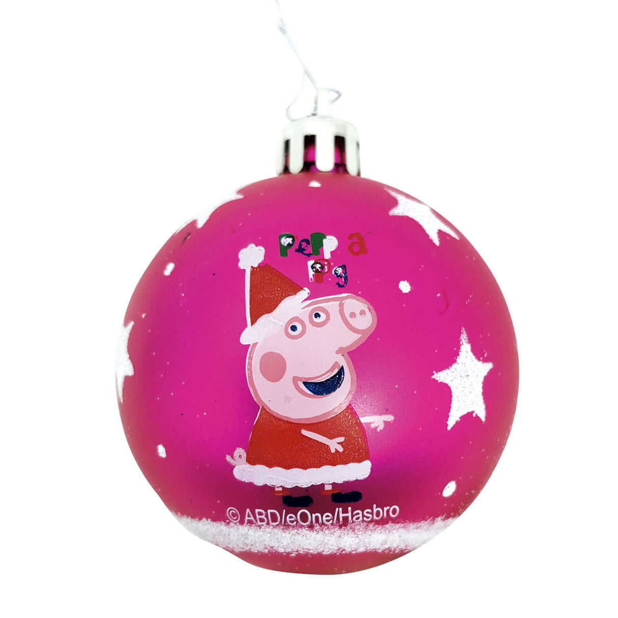 Peppa pig kinder kerstballen , 10st.