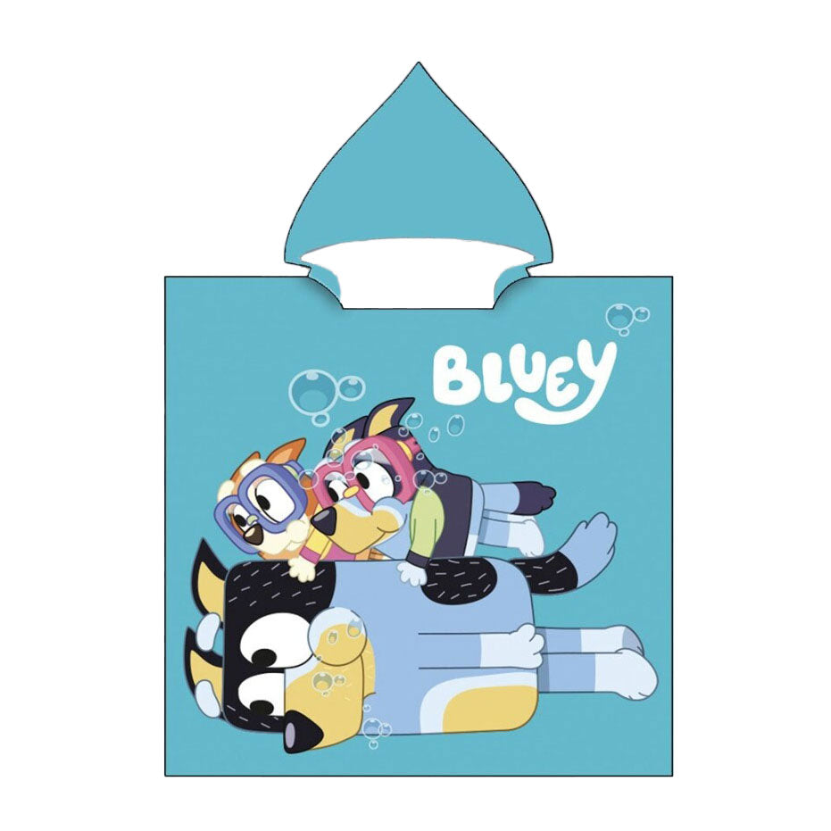 Bluey Poncho, 55x110 cm
