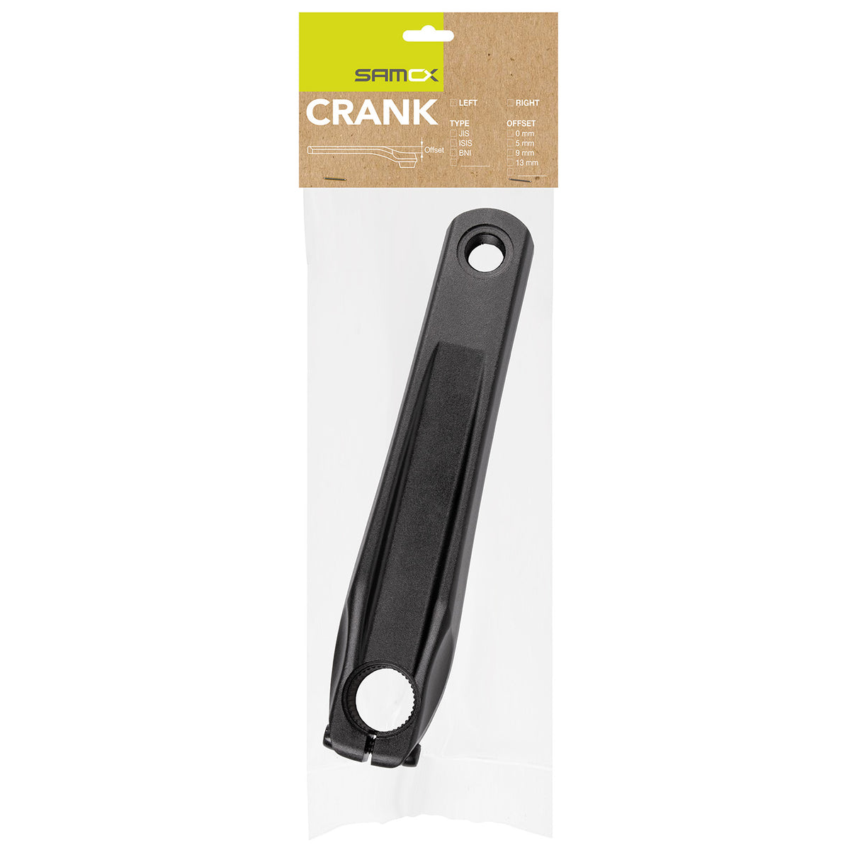 Samox Form 3 175 13 Kurbel