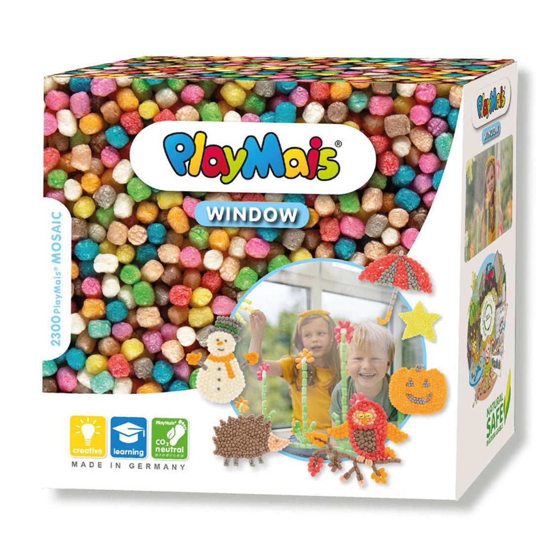 Playmais Fenster Mosaik - Herst Winter, 2300dlg.