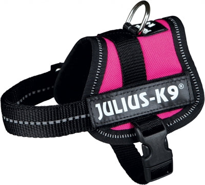 Julius K9 Power-Harnas Tuig für Etiketten Fuchsia