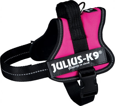 Julius K9 Power-Harnas Tuig für Etiketten Fuchsia