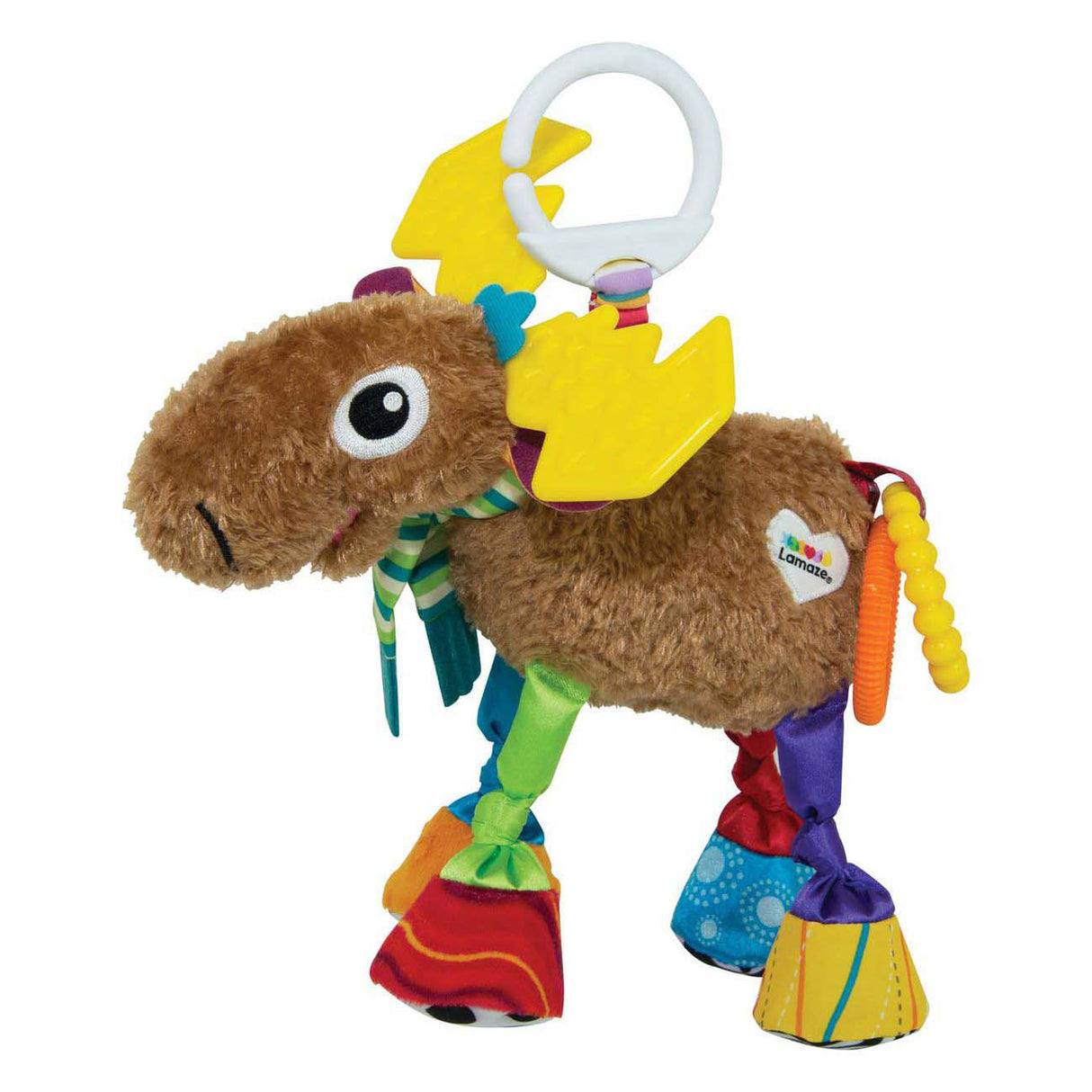 Lamaze spielt und züchtet Erik, den Elch