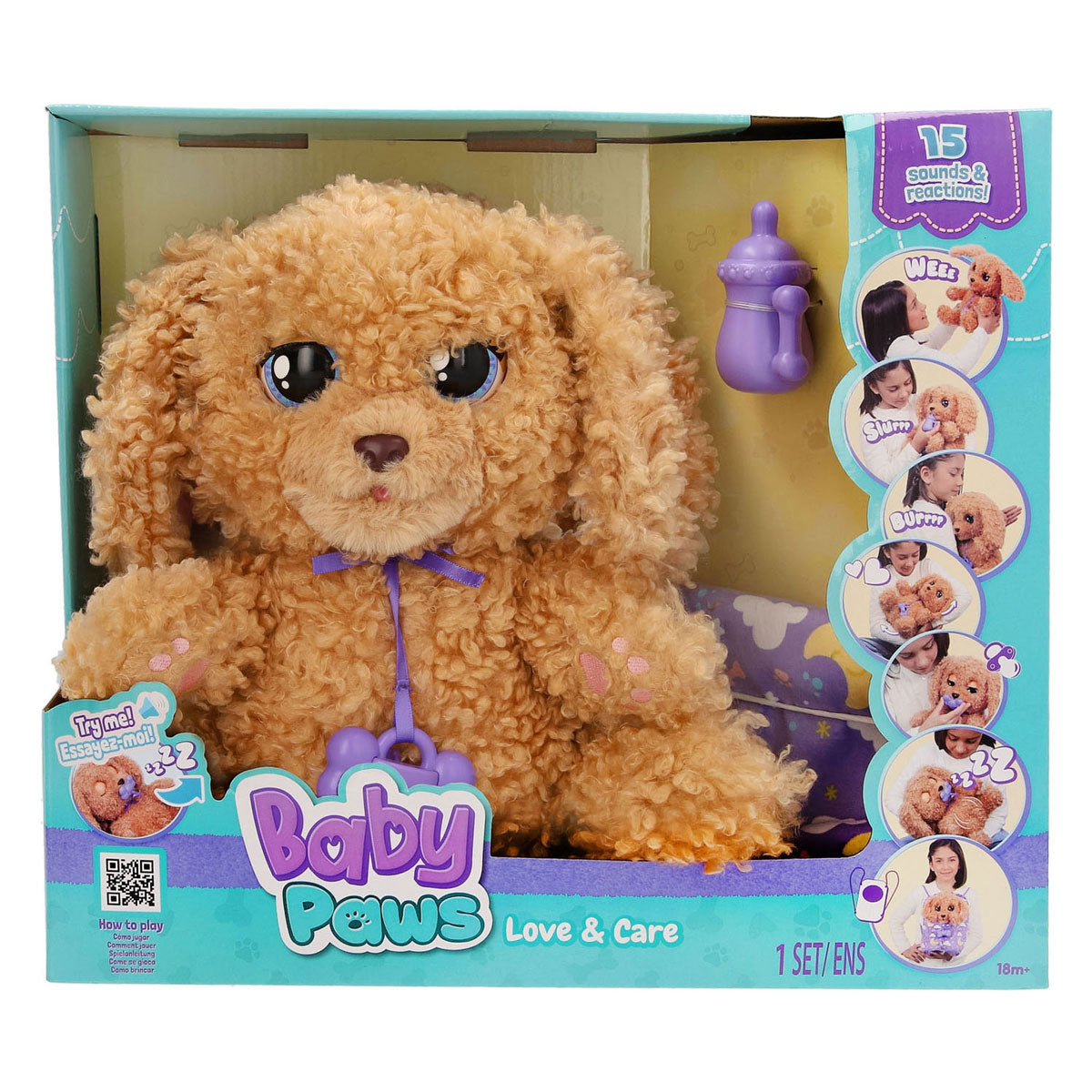 Spectron Baby Paws interaktiver Welpe