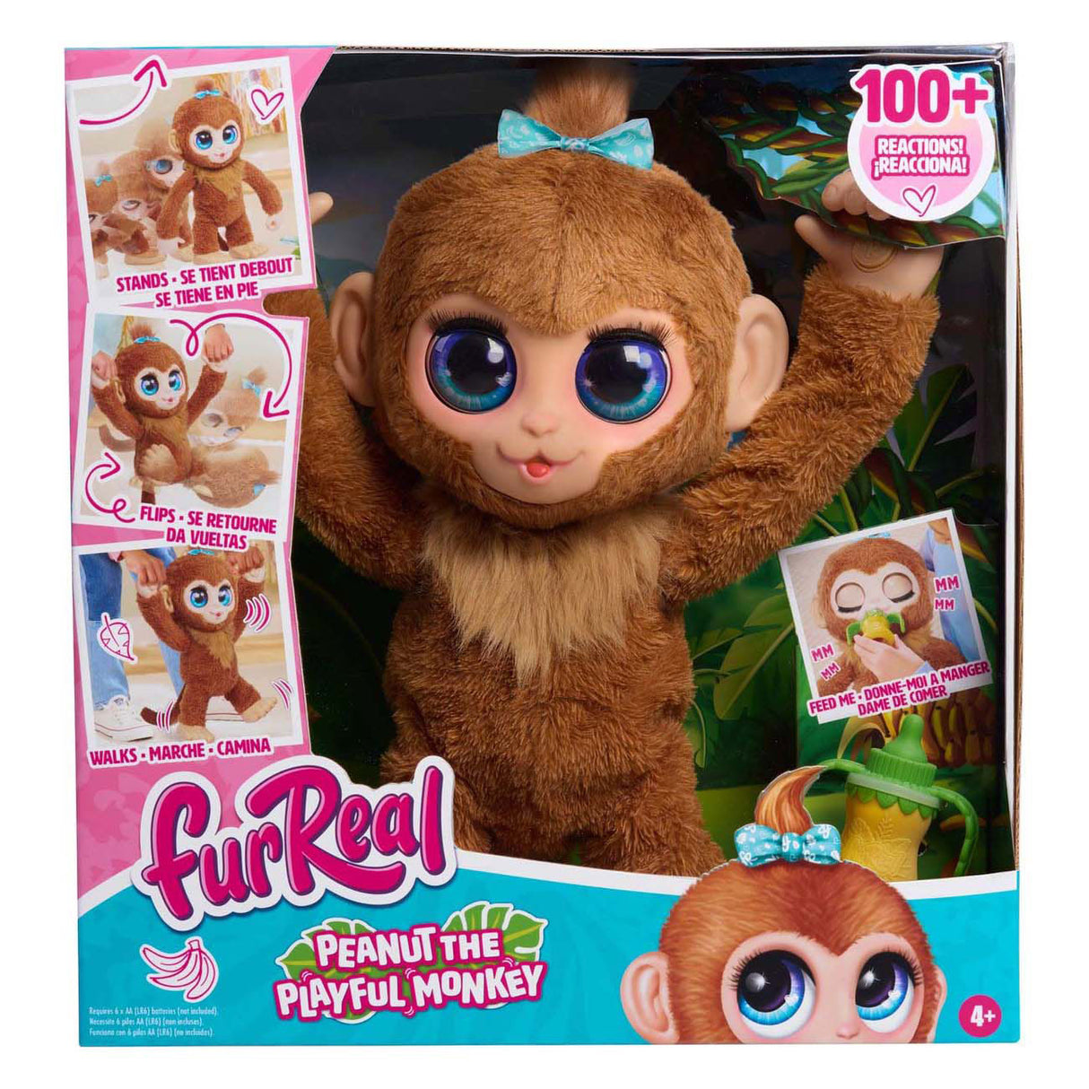 Spectron Furreal Peanut, der Spielaffe