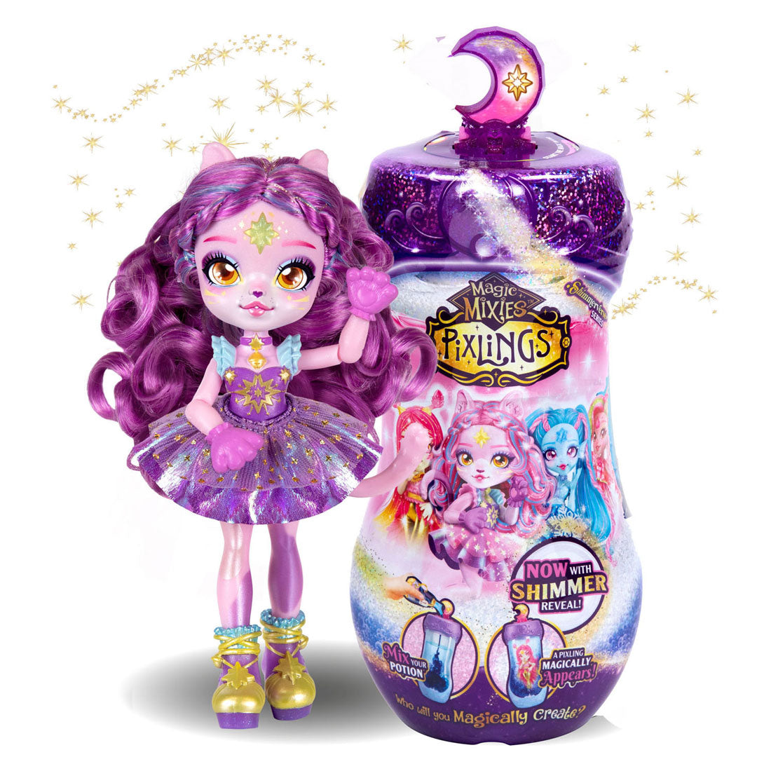 Spectron Magic Mixies Shimmerverse Pixelings enthüllen Pop – Catlyn