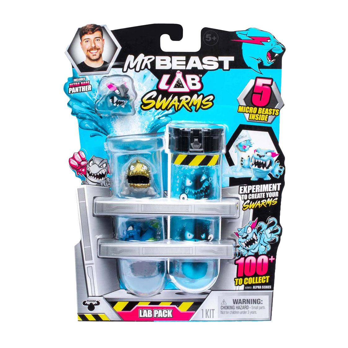 Spectron Mrbeast Lab Biomites-Figuren, 5er-Pack