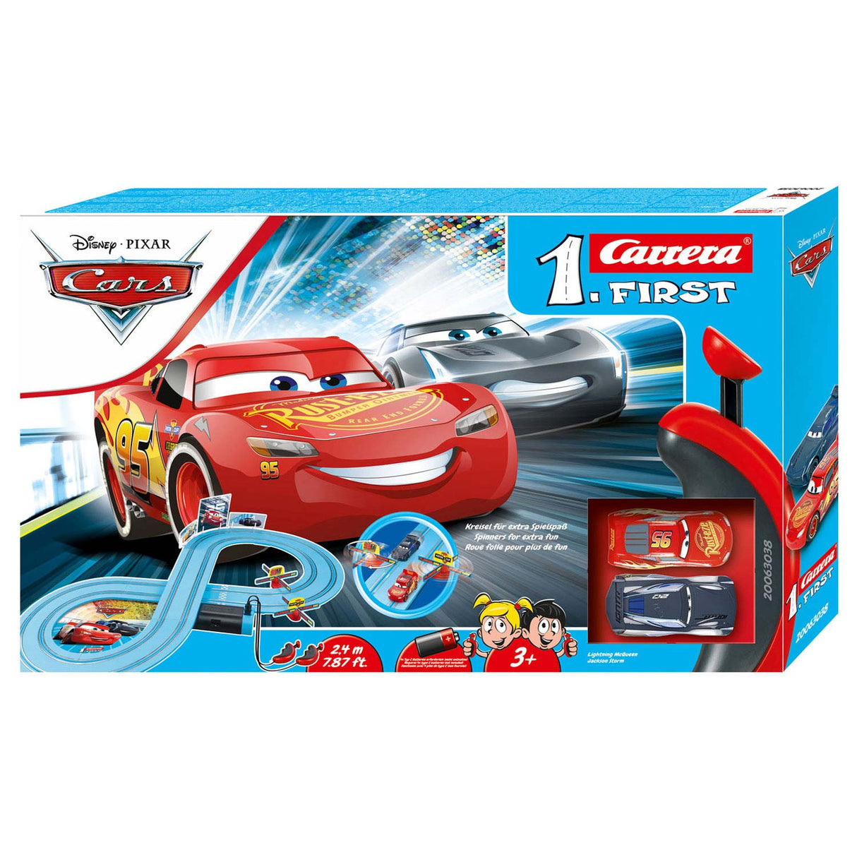 Carrera First RaceBaan - Autos Power Duell