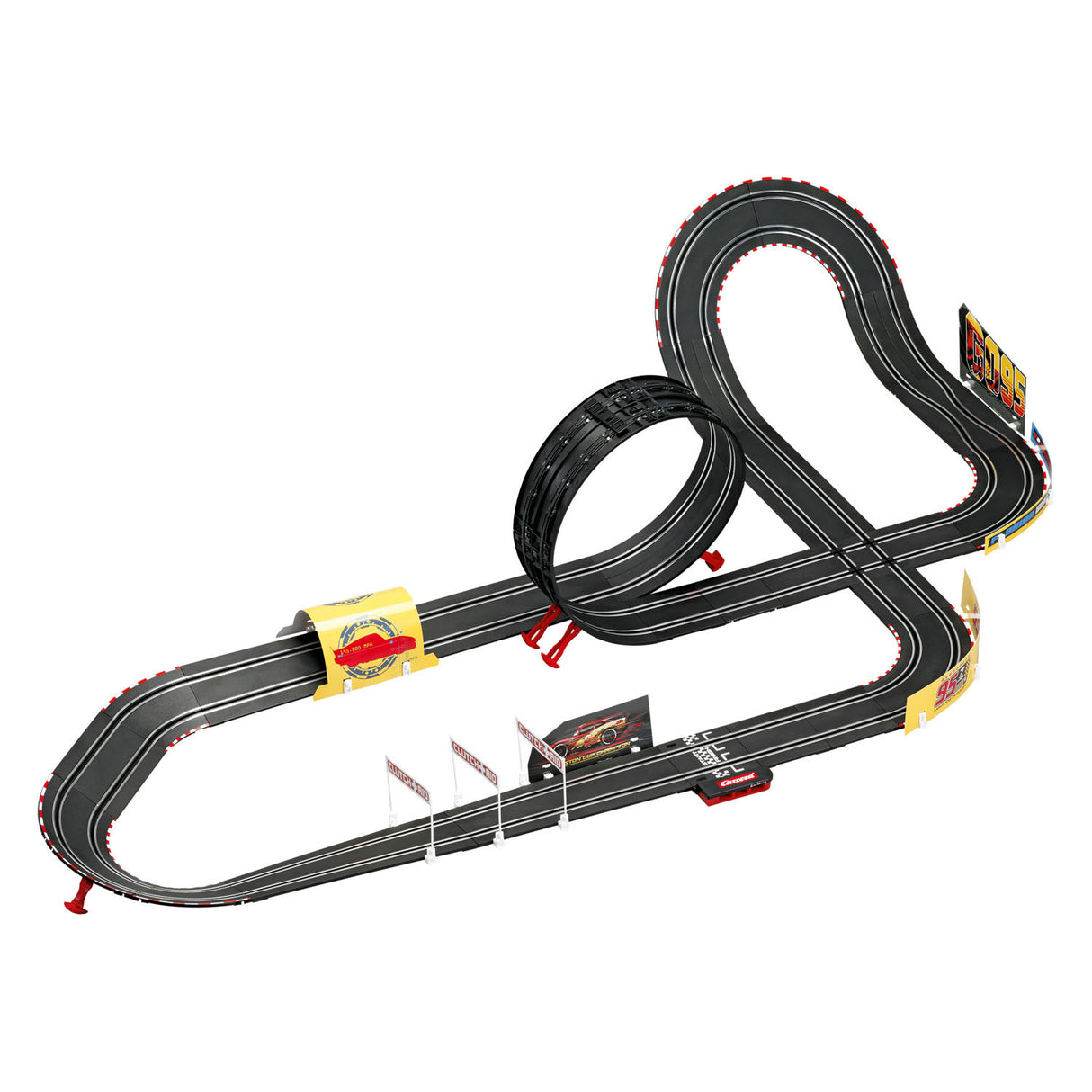 Carrera Go !!! Racebaan Disney Glow Racer