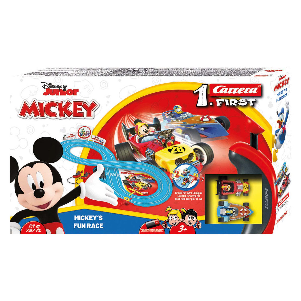 Carrera erste Rennstrecke – Mickeys lustiges Rennen
