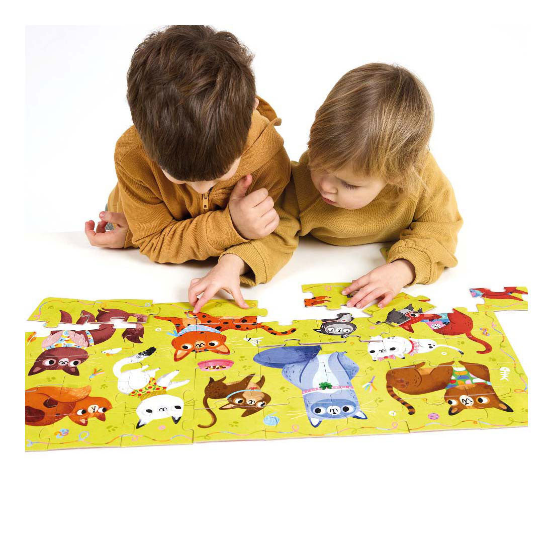 Bananenpanda - Ich liebe Katzen-Puzzle - 60 Teile.