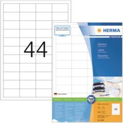 Markenlos ohne Marke Herma Prem. Etiketten 48,3x25,4 200 Blatt DIN A4 8800 Stück 4608