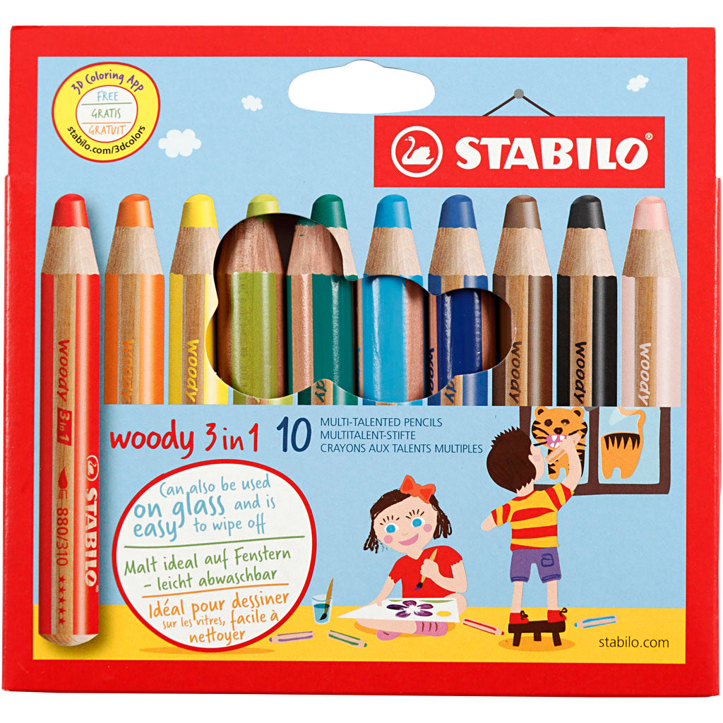 Stabilo https: www.cchobby.nl woody-3-in-1-l-11-cm-thickness-16-mm-filling-10-mm-various-colors-10-piece-1-box