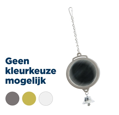 Zolux Spiegel rund mit Glocke sortiert