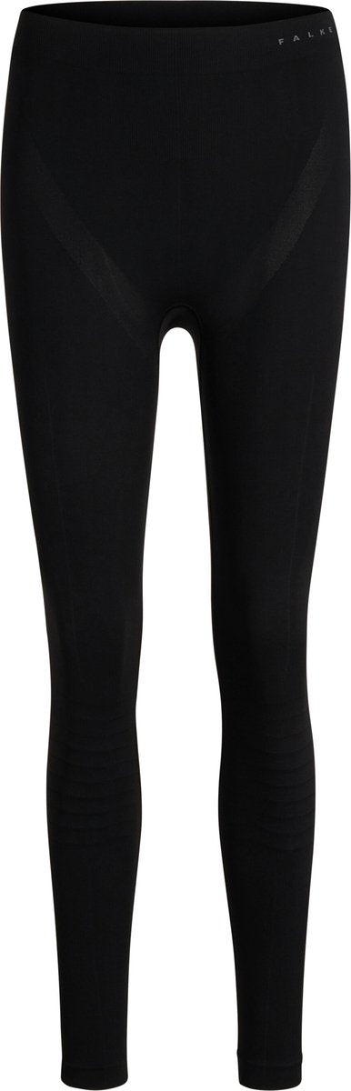 Falke warme Long Tights schnelltrocknende funktionelle lange Funktionsunterwäsche Damen Schwarz - Größe M