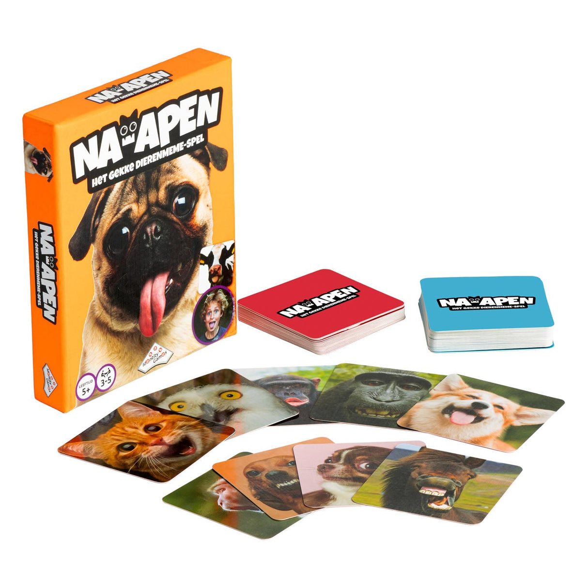 Identitätsspiele imitieren verrückte Tier-Meme-Spiele