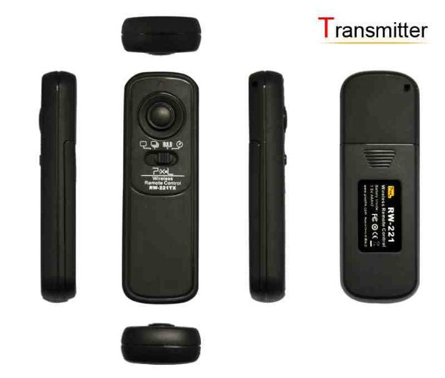 Pixel-Funkfernbedienung RW-221 DC2 Oppilas für Nikon