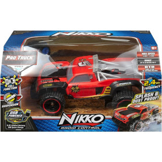 Nikko RC Renntruck rot schwarz