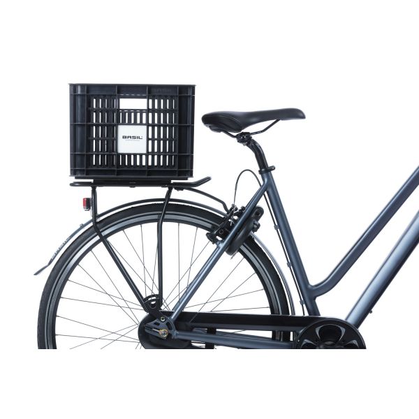 Basil Fahrradkiste M – mittel – 29,5 Liter – schwarz