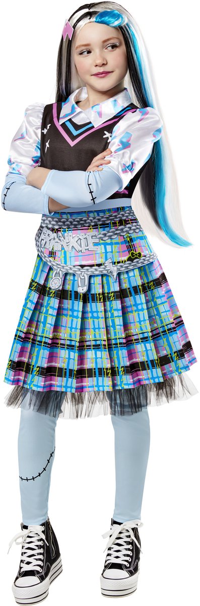 Rubine – Monster High Frankie Stein Deluxe für Kinder (Größe xs)